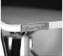 Le tabouret de bar / cuisine NOVA - blanc