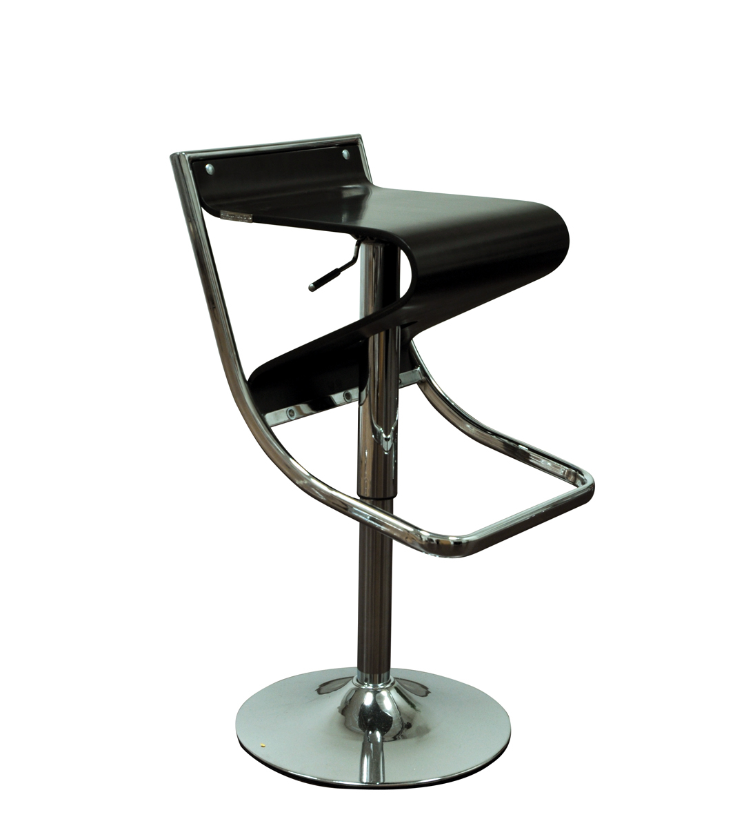 Le tabouret de bar / cuisine Nova - coloris noir