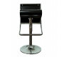 Le tabouret de bar / cuisine Nova - coloris noir