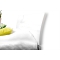 Lit design laqu&eacute; blanc 2 personnes 160x200 NOHA