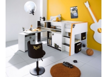 Lit  mezzanine enfant ROCK