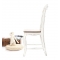 Lot de 2 chaises baroques blanches SOFIA