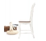 Lot de 2 chaises baroques blanches SOFIA