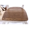 Lot de 2 chaises baroques blanches SOFIA
