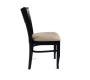 Lot de 2 chaises  ch&ecirc;ne malaisien VERA - coloris weng&eacute; image 2