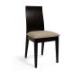 Lot de 2 chaises cuisine / salle &agrave; manger EVA ch&ecirc;ne malaisien  - coloris wenge