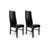 Lot de 2 chaises cuisine / salle &agrave; manger JAGODA - coloris wenge image pub1