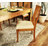 Lot de 2 chaises cuisine / salle &agrave; manger JILLI ch&ecirc;ne malaisien  Coloris ch&ecirc;ne Clair image pub1