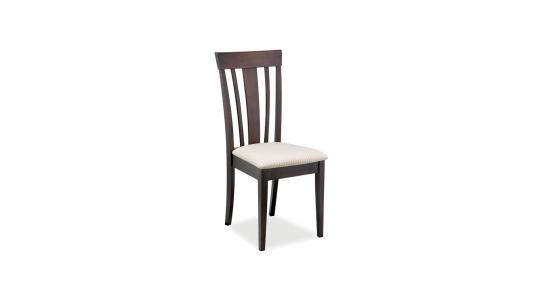 Lot de 2 chaises cuisine / salle &agrave; manger MARC ch&ecirc;ne malaisien - coloris wenge image 1