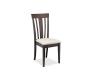 Lot de 2 chaises cuisine / salle &agrave; manger MARC ch&ecirc;ne malaisien - coloris wenge image 1