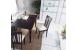Lot de 2 chaises cuisine / salle &agrave; manger MARC ch&ecirc;ne malaisien - coloris wenge image 2