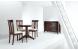 Lot de 2 chaises cuisine / salle &agrave; manger MARC ch&ecirc;ne malaisien - coloris wenge image 3
