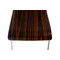 Lot de 2 chaises design cuisine chocolat et noir ZENIA