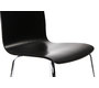 Lot de 2 chaises design cuisine noires NELLY