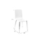 Lot de 2 chaises design cuisine rouges NELLY