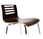 Lot de 2 chaises design cuisine weng&eacute; ZENIA