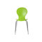 Lot de 2 chaises design empilables vertes pomme NEW ABIGAIL
