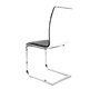 Lot de 2 chaises design noires et blanches SADIE