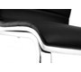 Lot de 2 chaises design noires et blanches SADIE