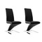 Lot de 2 chaises design noires NEW ANGIE