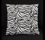 Lot de 2 coussins z&eacute;br&eacute; SAVANE 