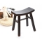 Lot de 2 tabourets baroques noirs ETALON