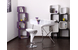 Lot de 2 tabourets de bar / cuisine blancs Jupiter image 2