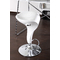 Lot de 2 tabourets de bar / cuisine blancs Jupiter