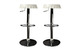 Lot de 2 tabourets de bar / cuisine CAPSULE blanc image 1