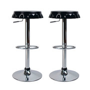 Lot de 2 tabourets de bar / cuisine Capsule noir image pub1