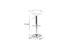 Lot de 2 tabourets de bar / cuisine COMET blanc image 1