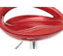 Lot de 2 tabourets de bar / cuisine COMET lie de vin image 2