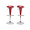 Lot de 2 tabourets de bar / cuisine GALAXY lie de vin image pub1