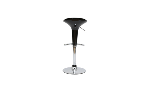 Lot de 2 tabourets de bar / cuisine GALAXY noir image 1