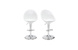 Lot de 2 tabourets de bar / cuisine OEUF blanc image 4