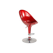 Lot de 2 tabourets de bar / cuisine OEUF lie de vin image pub1