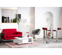 Lot de 2 tabourets de bar / cuisine WAVES Lie de vin image 3
