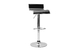 Lot de 2 tabourets de bar / cuisine WAVES noir image 2