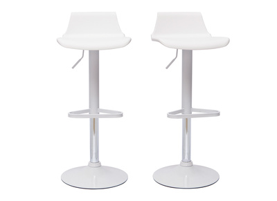 tabouret de bar design blanc