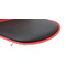 Lot de 2 tabourets de bar design rouges et noirs STEEVY