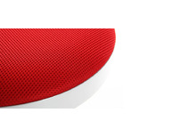 Lot de 2 tabourets de bar design rouges JANUS