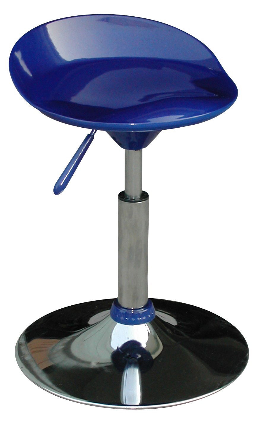 Lot de 2 tabourets MEMPHIS - coloris bleu image 1