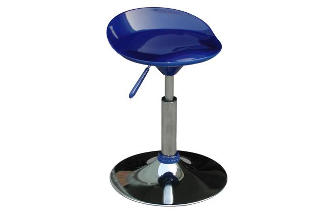 Lot de 2 tabourets MEMPHIS - coloris bleu