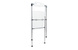 Lot de 4 chaises pliantes design JULIE - coloris transparent image 4