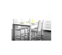 Lot de deux chaises design blanches CARYS