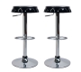 Lote de 2 taburetes de bar CAPSULE de color negro image 1