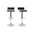 Lote de 2 taburetes de bar WAVES color negro image pub1