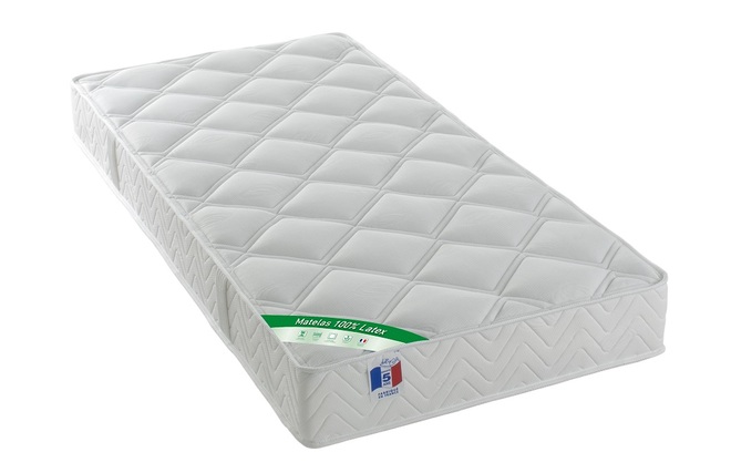 Matelas latex 90x190 confort + 