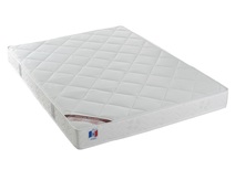 Matelas mousse 140x190 cm haute densit&eacute; confort plus