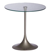 Mesa moderna WIKY de metal y cristal templado  image pub1